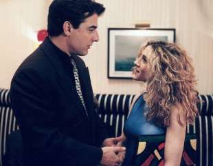 chris noth e sarah jessica parker in sex and the city 2