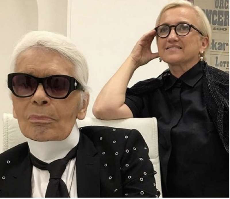 Karl Lagerfeld, Silvia Venturini Fendi