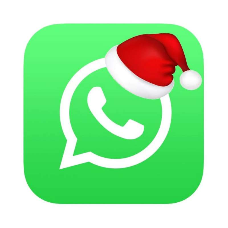 Logo Natale Whatsapp 2