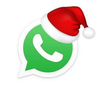 Logo Natale Whatsapp 3