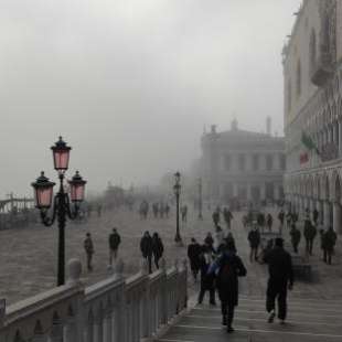 nebbia venezia