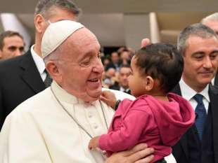 Papa Francesco tra i rifugiati a Lesbo 11
