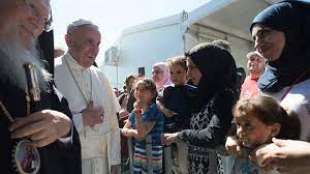 Papa Francesco tra i rifugiati a Lesbo 6