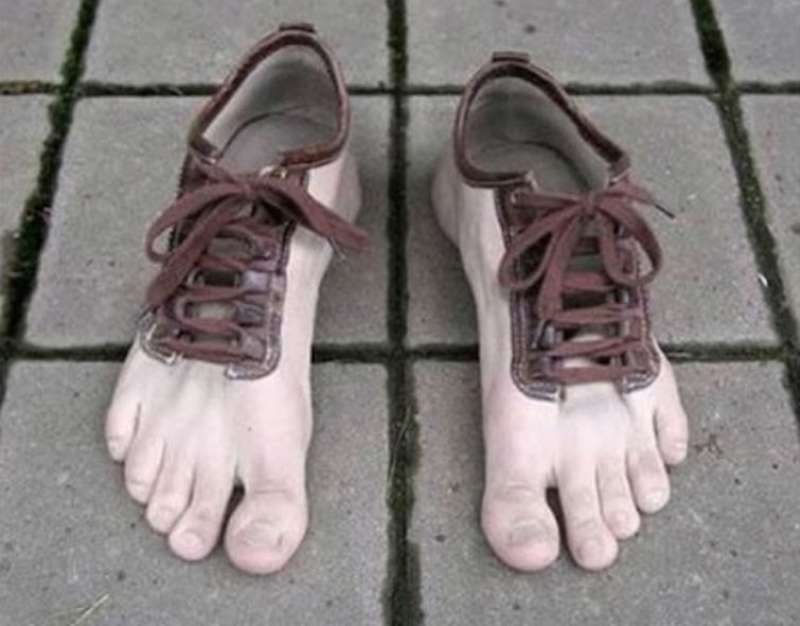 scarpe piede dita