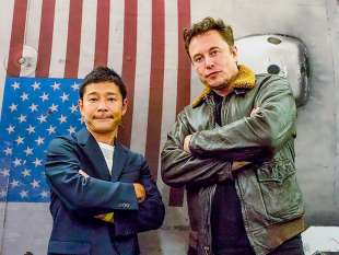 Yusaku Maezawa e Elon Musk