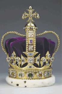 Corona di Sant'Edoardo, emblema ufficiale della monarchia britannica