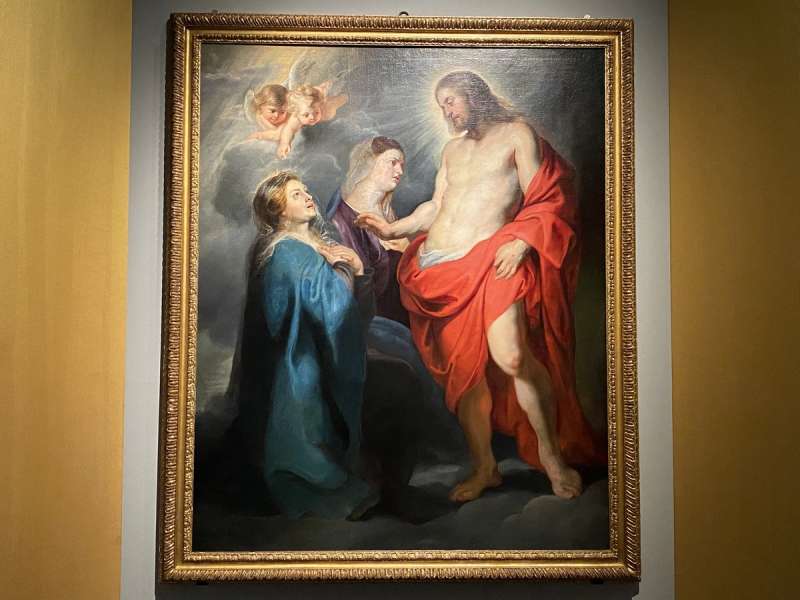 Cristo risorto appare alla madre di Rubens