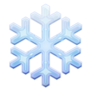 emoji fiocco di neve