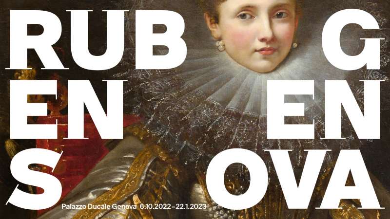 Locandina Mostra di Rubens a Genova