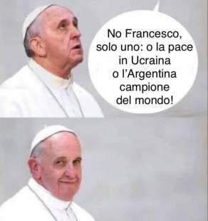 papa francesco argentina meme