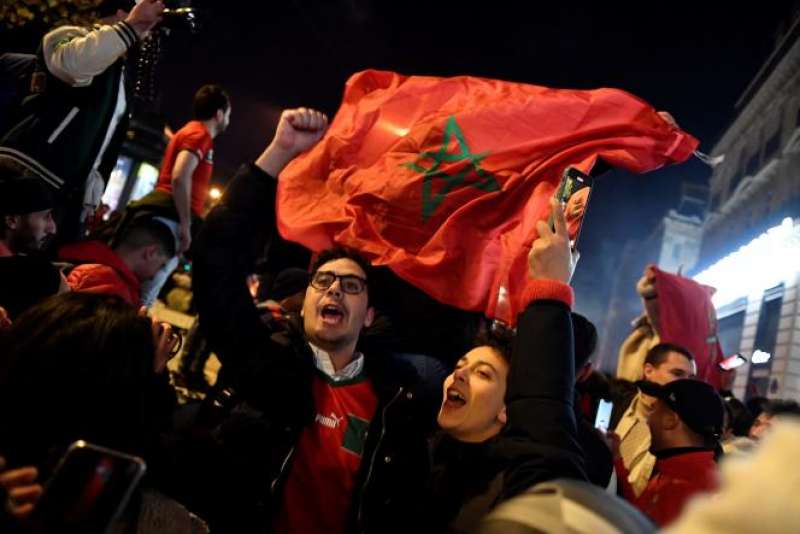 tifosi marocchini a parigi 2