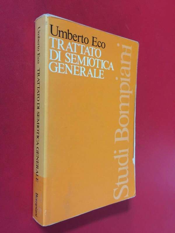 Trattato di semiotica generale di Umberto Eco