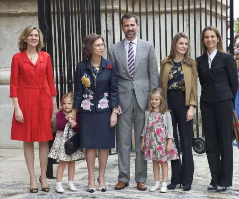 famiglia reale spagnola