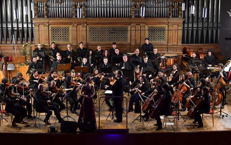 orchestra sinfonica del conservatorio di santa cecilia foto di bacco