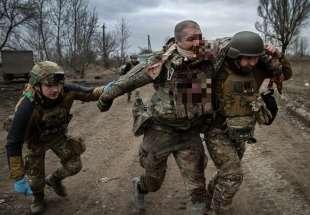 soldato ucraino ferito