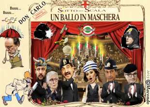 SOTTO SCALA UN BALLO IN MASCHERA - VIGNETTA BY MACONDO