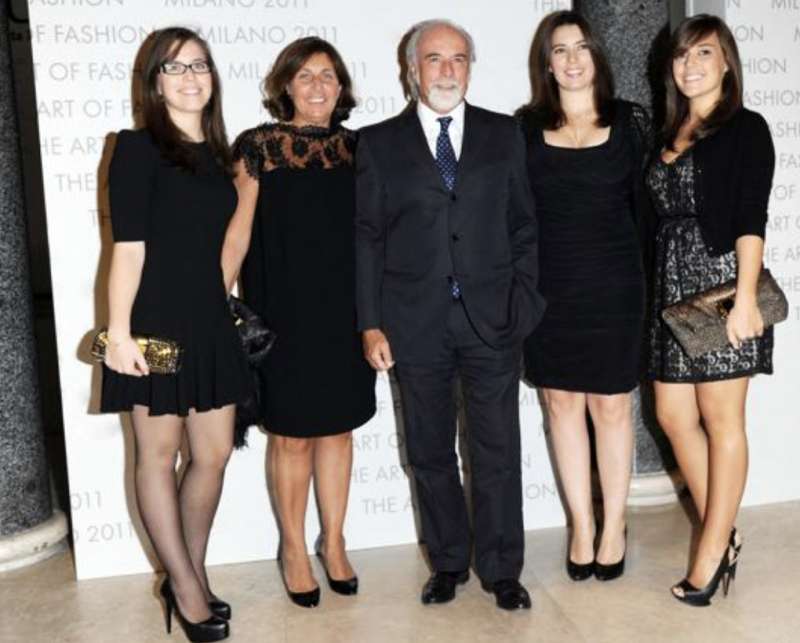 Vittoria Ricci, Silvia Arnaud, Antonio Ricci, Alessandra e Francesca Ricci