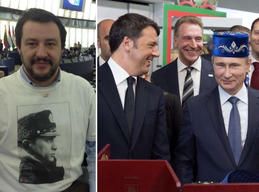 Лотерея на выборах 2024 республика алтай. Маттео Сальвини в футболке с Путиным.